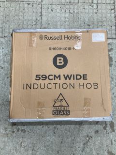 RUSSELL HOBBS INDUCTION HOB MODEL RH60IH401B-M (SMASHED GLASS)