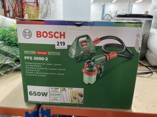 BOSCH PFS-3000-2 PAINT SPRAY SYSTEM