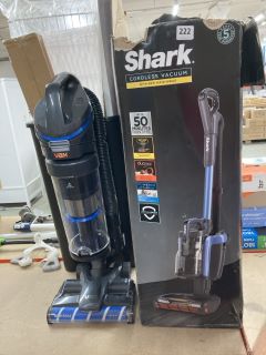 2 X VACUUM CLEANERS TO INCLUDE SHARK AND VAX