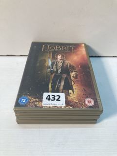 3 X DVDS OF THE HOBBIT