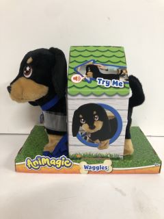 ANIMAGIC WAGGLES WALKABLE TOY DOG