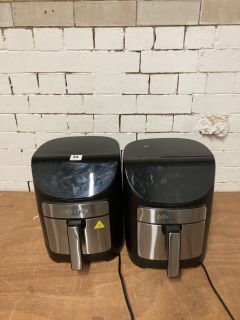 2X GOURMIA 6.7L DIGITAL AIR FRYER