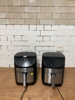 2X GOURMIA 6.7L DIGITAL AIR FRYER