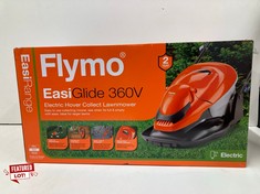 FLYMO EASIGLIDE 360V ELECTRIC HOVER COLLECT LAWNMOWER (SEALED) RRP: £114.99