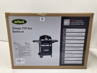 OUTBACK OMEGA 250 GAS BARBECUE (SEALED)