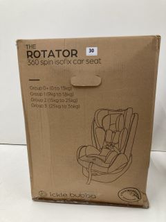 ICKLE BUBBA THE ROTATOR 360 SPIN ISOFIX CAR SEAT (SEALED)