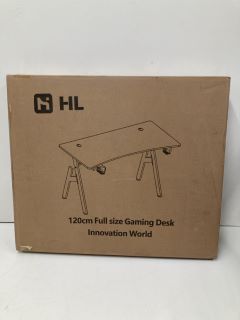 120CM FULL SIZE GAMING DESK (SEALED)