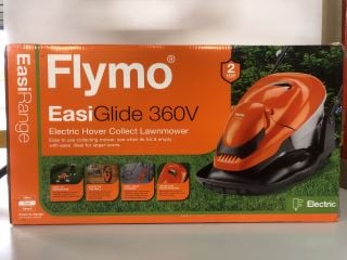 FLYMO EASIGLIDE 360V ELECTRIC HOVER COLLECT LAWNMOWER