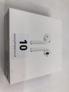 APPLE AIRPODS EARPODS IN WHITE: MODEL NO A1602 A2031 A2032 (UNIT ONLY)  [JPTN40322]