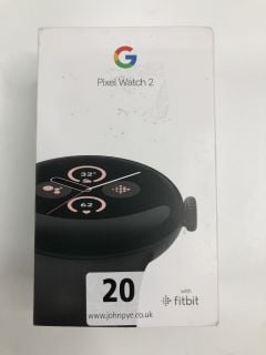 GOOGLE PIXEL WATCH 2 SMARTWATCH IN BLACK. (WITH BOX & CHARGE CABLE)  [JPTN40316]