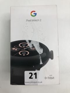 GOOGLE PIXEL WATCH 2 SMARTWATCH IN BLACK. (WITH BOX & CHARGE CABLE)  [JPTN40311]