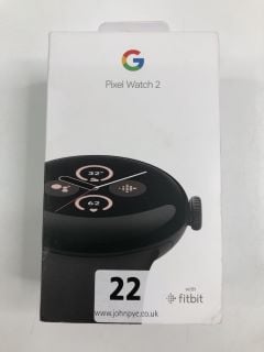 GOOGLE PIXEL WATCH 2 SMARTWATCH IN BLACK. (WITH BOX & CHARGE CABLE)  [JPTN40303]