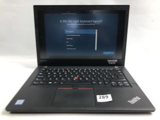 LENOVO THINKPAD T470 256GB LAPTOP IN BLACK. (UNIT  ONLY). INTEL CORE I5-7200U, 8GB RAM,   [JPTN40412]