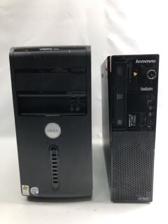 2 X ASSORTED ITEMS TO INCLUDE DELL PC VOSTRO 200.  [JPTN40404, JPTN40407]