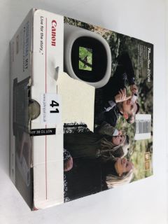 CANON POWERSHOT ZOOM MONOCULAR CAMERA IN WHITE. (WITH BOX &  ACCESSORIES)  [JPTN40377]