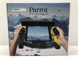 PARROT SKY CONTROLLER DRONE ACCESSORIES IN YELLOW. (WITH BOX &  ACCESSORIES)  [JPTN40482]