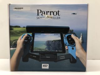 PARROT SKY CONTROLLER DRONE ACCESSORIES IN BLUE. (WITH BOX &  ACCESSORIES(NO CHARGER))  [JPTN40490]