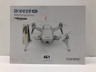 YUNEEC BREEZE 4K DRONE IN WHITE. (WITH BOX)  [JPTN40503]