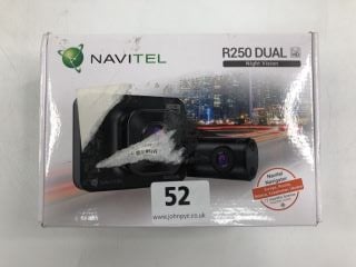 NAVITEL R250 DUAL DASHCAM IN BLACK. (UNIT ONLY)  [JPTN40363]