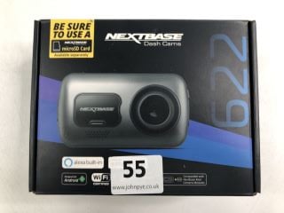 NEXTBASE DASH CAM CAR SURVEILLANCE EQUIPMENT IN GREY/BLACK: MODEL NO 622 GW (WITH BOX)  [JPTN40361]