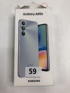 SAMSUNG GALAXY A05S 4GB/64GB SMARTPHONE IN SILVER: MODEL NO SM-A057G (WITH BOX)  [JPTN40368]