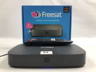 2 X ASSORTED ITEMS TO INCLUDE FREESAT SATELLITE TV RECORDABLE 4K TV BOX.  [JPTN40374, JPTN40356]