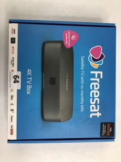 FREESAT RECORDABLE 4K TV BOX SATELLITE TV IN BLACK. (WITH BOX)  [JPTN40354]