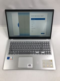 ASUS X515 256GB LAPTOP IN SILVER. (SCREEN FAULT). INTEL CORE I5, 8GB RAM,   [JPTN40386]