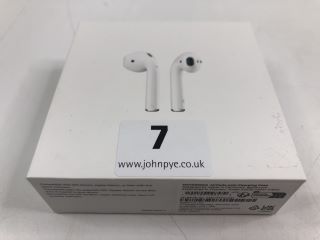 APPLE AIRPODS EARPODS IN WHITE: MODEL NO A1602 A2031 A2032 (UNIT ONLY)  [JPTN40324]