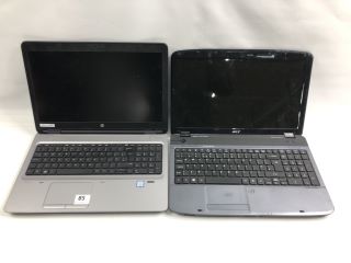 3 X ASSORTED ITEMS TO INCLUDE HP LAPTOP PROBOOK 650 G2.  [JPTN40292, JPTN40302]