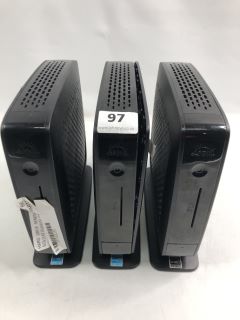 6 X IGEL MINI PC  IN BLACK: MODEL NO M340C (UNIT  ONLY) (HARD DRIVE REMOVED TO BE SOLD AS SALVAGE SPARE PARTS).   [JPTN40387]