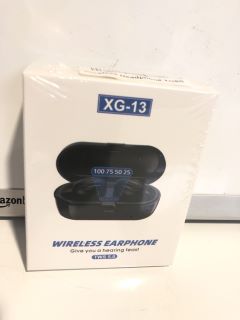 BOX OF XG-13 WIRELESS EARPHONES TWS 5.0