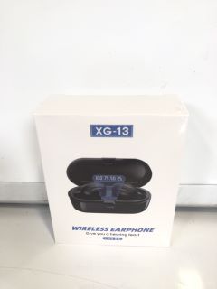 BOX OF XG-13 WIRELESS EARPHONES TWS 5.0