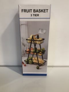 4 X 3 TIER FRUIT BASKETS