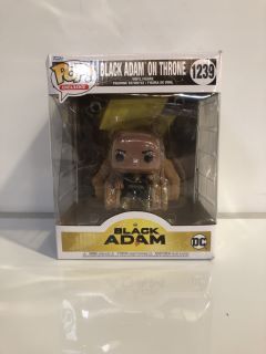 4 X POP DELUXE BLACK ADAM FIGURINES