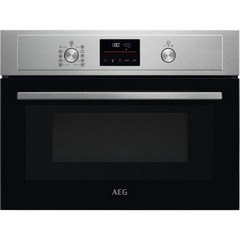 AEG INTEGRATED 8000 MWO COMBI MICROWAVE AND OVEN MODEL: KMK365060M (IN PACKAGING) RRP: £649