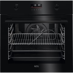 AEG INTEGRATED 6000 STEAMBAKE PYROLYTIC SELF CLEAN OVEN MODEL: BPK556260B (IN PACKAGING) RRP: £899