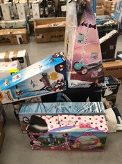 5 X CHILDREN'S ITEMS INCLUDING DISNEY FROZEN SKATEBOARD.