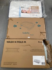 3 X BABY ITEMS INCLUDING BABIFY SHOWER BATH.