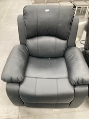 MANUAL MASSAGE CHAIR TREVI BLACK COLOUR .