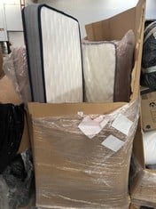 PALLET OF MATTRESSES INCLUDING TECNOCOLCHON VISCO BABY MATTRESS (MAY BE BROKEN OR DIRTY)