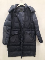 REPLAY LONG JACKET NAVY BLUE LARGE SIZE UNSPECIFIED - LOCATION 20C.