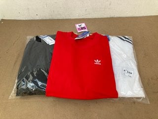 3 X ADIDAS CLOTHING TO INCLUDE PANTS - UK SIZE: 8: LOCATION - C 11