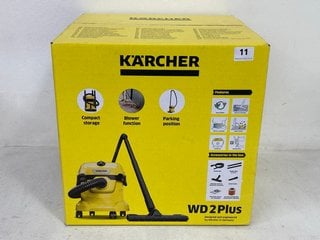 KARCHER WD 2 PLUS MULTI-PURPOSE VACUUM CLEANER: LOCATION - FRONT BOOTH