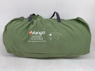 VANGO ODYSSEY 10 DOUBLE SELF INFLATING MATTRESS - RRP £190: LOCATION - FRONT BOOTH