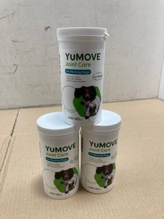 2 X YUMOVE JOINT CARE FOR WORKING DOGS X480 TABLETS BBE JULY 2024 - COMBINED RRP £188: LOCATION - A7