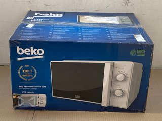 BEKO 20L MICROWAVE OVEN IN BLACK: LOCATION - A8