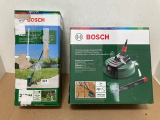 BOSCH EASY GRASS CUT 26 CORDED GRASS TRIMMER TO INCLUDE BOSCH AQUASURF 280 PATIO CLEANER: LOCATION - A9