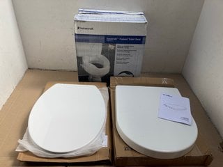3 X HOUSEHOLD ITEMS TO INCLUDE HOMECRAFT SAVANAH RAISED TOILET SEAT: LOCATION - A11