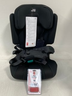 BRITAX ROMER KIDFIX I-SIZE BR IN GALAXY BLACK - RRP £169: LOCATION - FRONT BOOTH
